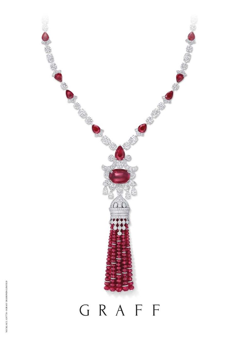 Graff discount ruby necklace